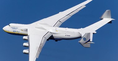 Antonow An-225 Mrija zniszczony w Ukrainie