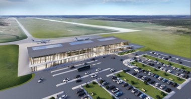 Zielona Góra. Czy tak będzie wyglądał nowy terminal w Babimoście?